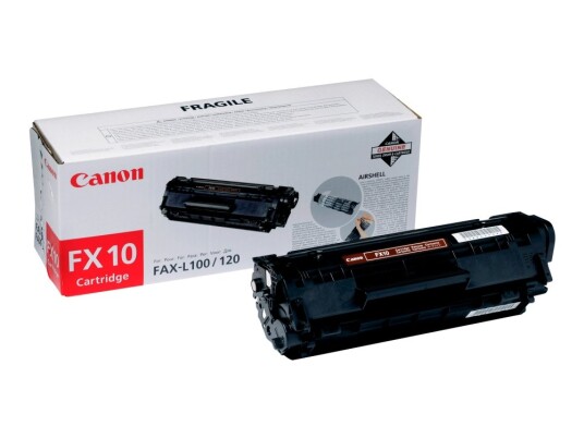 Canon Fx-10 - Svart - Original - Tonerpatron - For I-Sensys Fax-L140 L160 Mf4018 Mf4270 Mf4320 Mf4330 Mf4340 Mf4350 Mf4370 Mf4380
