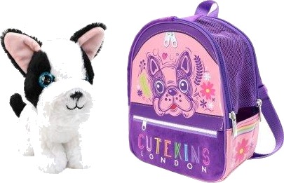 Super Fashion Cutekins Kosedyrhund Med Bæreveske Poochi Poo 35046