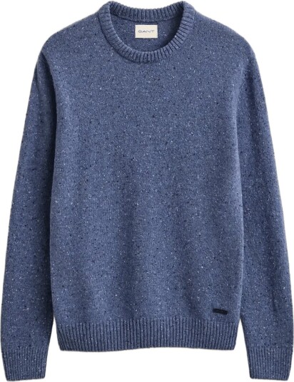 Gant Wool Blend Neps C Neck BLUE HORIZON L Gant Wool Blend Neps C Neck BLUE HORIZON L