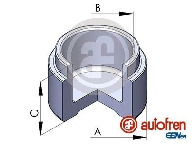 Autofren Seinsa Stempel bremsecaliper AUTOFREN SEINSA D025260