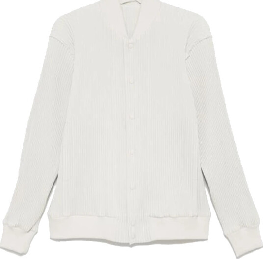 Issey Miyake Herre Strikkevarer Hvit L, Issey Miyake Herre Strikkevarer Hvit L,