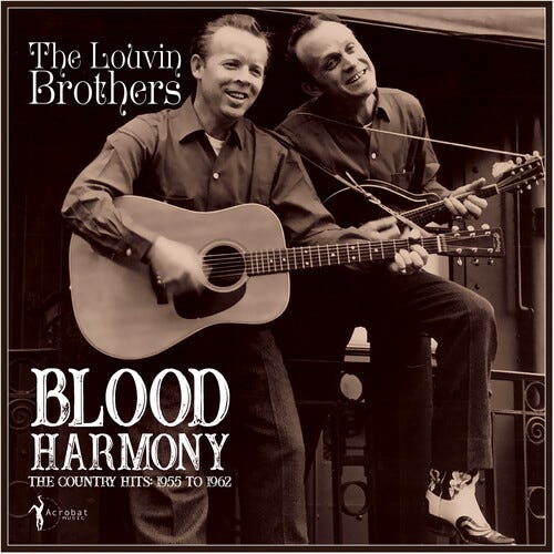 The Louvin Brothers Blood Harmony The Country Hits 195562 LP/Vinyl