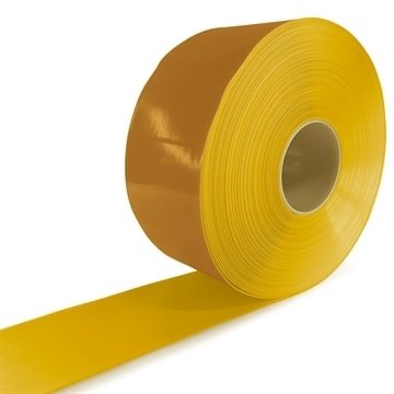 Gulvtape  Denfoil Line Marking  100 mm x 30 m  Gul farge   