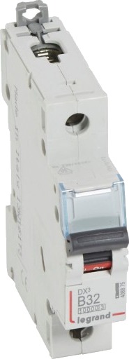 Legrand 10 stk DX³ MCB automatsikring B32 1P 1M 10/16kA