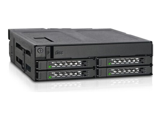 ICY DOCK ToughArmor MB604SPO-B 2.5" Lagringsdrevhylse med Hot-Swap Svart