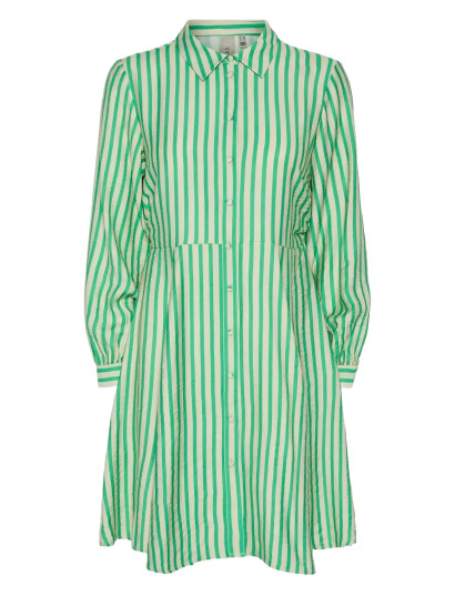 YAS Yaskaya Ls Shirt Dress S. Noos - Green - 34 YAS Yaskaya Ls Shirt Dress S. Noos - Green - 34