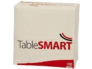 Serviet Tablesmart 40X40 Cm 3-Lag 1/8-Fold Hvit,10 Pk X 100 Stk