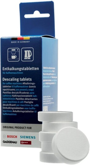 BSH Avkalkingstabletter til kaffemaskiner - 6-pakning BSH Avkalkingstabletter til kaffemaskiner - 6-pakning