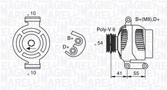 Dynamo MAGNETI MARELLI 063377028010