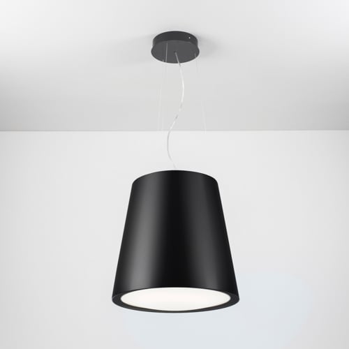 Witt Witt Architect Free Matte  Black-2 Wirehengt ventilator Svart