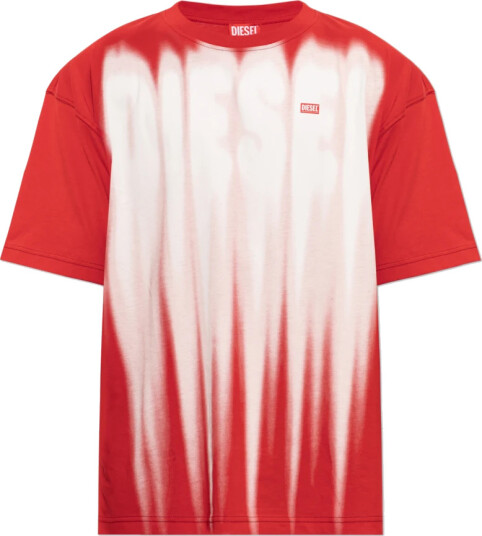 Diesel Herre Topper Rød 3XL,