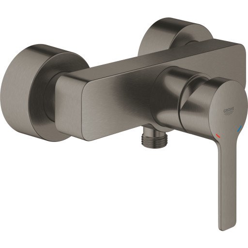 GROHE LINEARE DUSJBATTERI BØRSTET HARD GRAFITT
