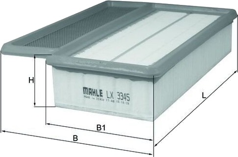Luftfilter MAHLE ORIGINAL LX 3345
