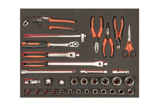 Bahco Verktøyinnlegg FF1A146 Skum Sockets & Pliers