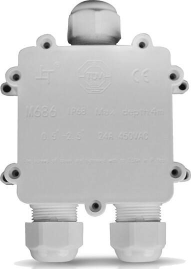 Varle Kobling For V Tac Spotter Hvit Kabeldiameter 8 12Mm Ip68