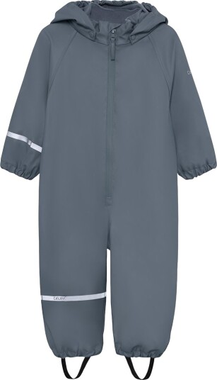 CeLaVi Regndress m. Fleece Uvær CeLaVi 110 Regndress Blå Grå