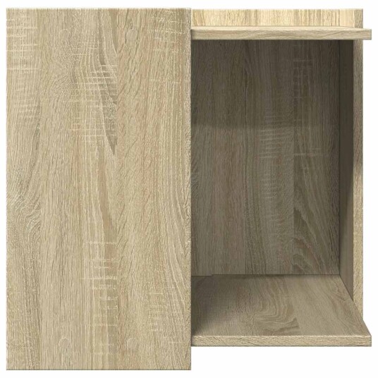 Vidaxl Skap Til Kattetoalett Sonoma Eik 53X53X51 cm Konstruert Tre
