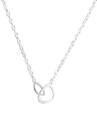 DRAKENBERG SJÖLIN Together Drop Necklace |Silver |One Size