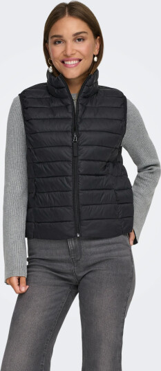 ONLY Onltahia Lw Quilted Waistcoat Otw Noos Black S ONLY Onltahia Lw Quilted Waistcoat Otw Noos Black S