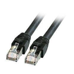 EFB ELEKTRONIK RJ45 Patchkabel S/FTP, Cat.8.1,BC, LSZH, 7,5m, schwarz