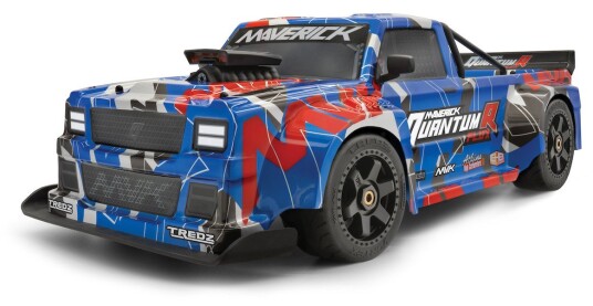 Maverick QuantumR Flux 4S RC bil 1:8 4WD Blå/Rød