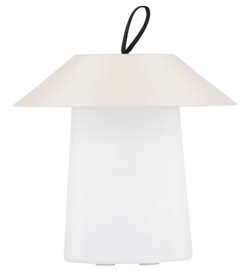 Venture Design Rubu bordlampe Beige/hvit 24 cm Beige Venture Design Rubu bordlampe Beige/hvit 24 cm Beige