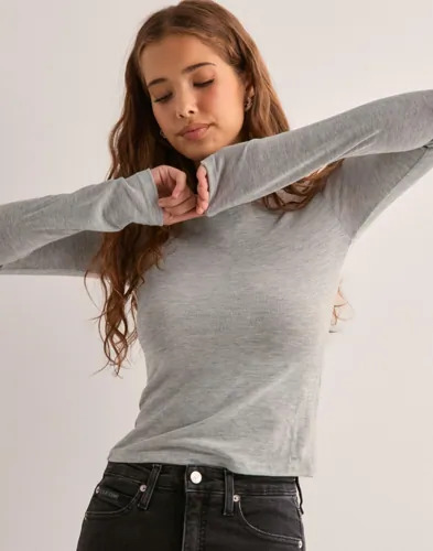Nelly Grå Luxurious Ultra Soft Top