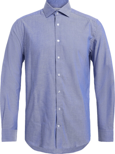 Bruun & Stengade Bs Guillou Slim Fit Shirt   Navy   41