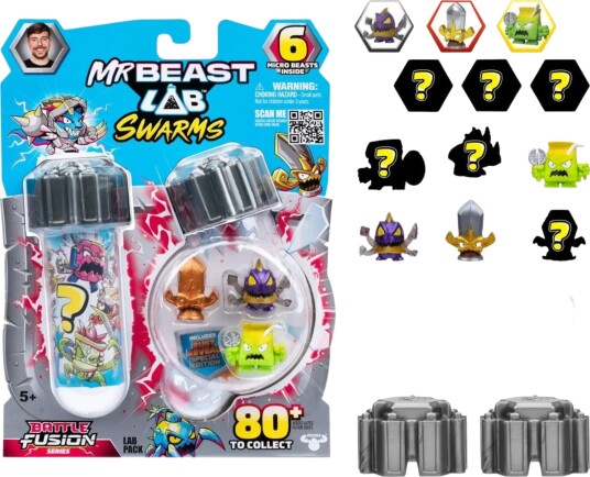 Beast Lab Swarms Samlefigurer Battle Fusion Surprise 6-pakk Beast Lab Swarms Samlefigurer Battle Fusion Surprise 6-pakk