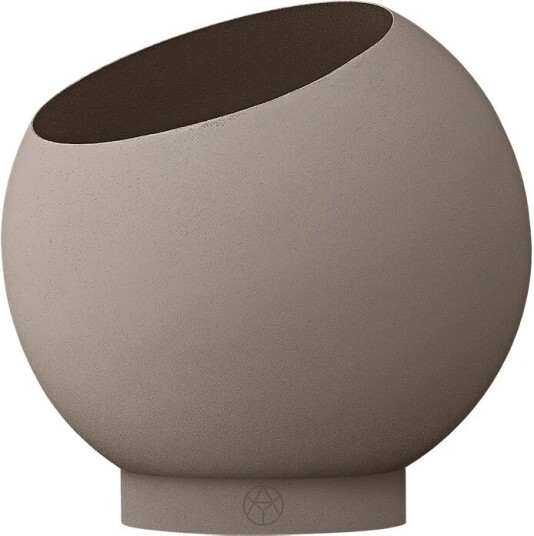 AYTM Globe blomsterpotte Ø17 cm Taupe