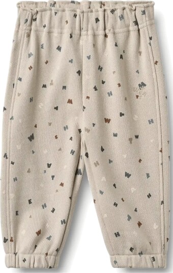 Wheat Sweatpants Cosmo GREY MOON LETTERS 62