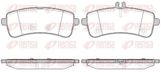 Bremseklosser REMSA 1594.00