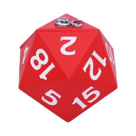 Nemesis Now D20 terningboks til Dungeons & Dragons 13,5 cm