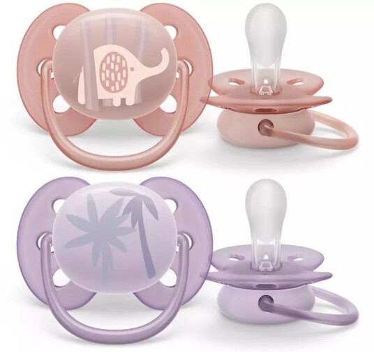 Philips AVENT SCF091/09 babysmokk Ultramyk Ortodontisk Silikon Lilac Rosa