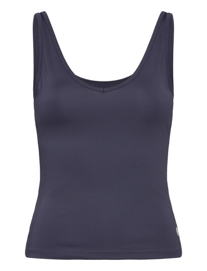 Björn Borg Ace Deep V Neck Tank Top - Navy - XXL