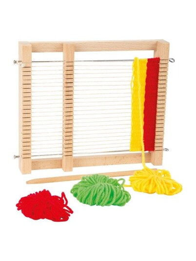 Small Foot Wooden Loom Compact 6 pcs.