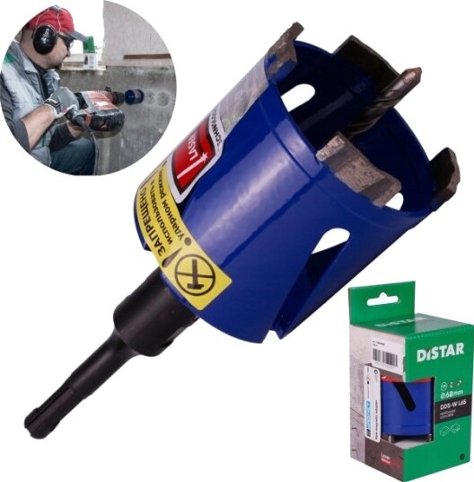 Distar 68mm Diamanthullsag for Betong - DDS-W 68x65xl16 Distar 68mm Diamanthullsag for Betong - DDS-W 68x65xl16