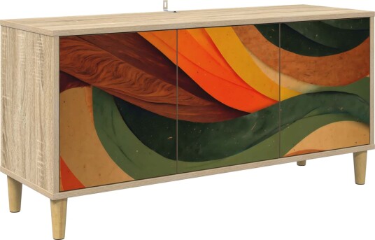vidaXL TV skap BONN 102 x 33 x 50 cm Sonoma Konstruert tre vidaXL TV skap BONN 102 x 33 x 50 cm Sonoma Konstruert tre
