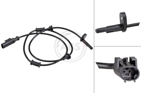 Sensor, ABS A.B.S. 32318