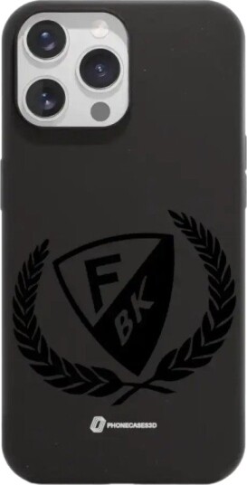 Phonecases3D iPhone 14 Pro Färjestad BK komposterbart deksel, svart