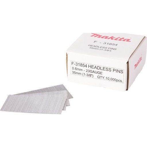 Makita 0,6x35 mm Stålspiker for Stiftepistol – 10 000 stk Makita 0,6x35 mm Stålspiker for Stiftepistol – 10 000 stk