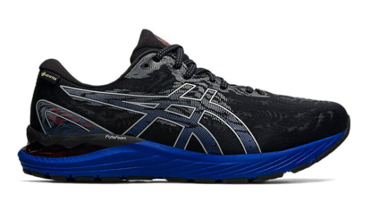 Asics GEL CUMULUS 23 GTX M"s Løpesko Black/Sheet Rock 001 BLACK/SHEET ROCK 44 1/2 Asics GEL CUMULUS 23 GTX M"s Løpesko Black/Sheet Rock 001 BLACK/SHEET ROCK 44 1/2