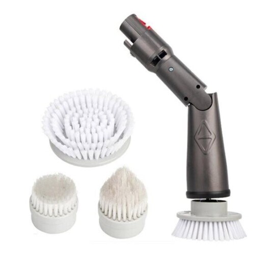 Rengjøringsbørstesett med adapter for Dyson V11/V10/V8/V7 4 børstehoder