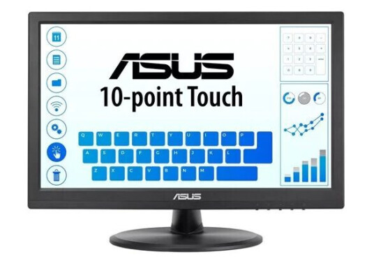 ASUS VT169HE 16" FHD Touchskjerm IPS med HDMI - Svart