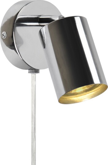 Explore vegglampe - Krom
