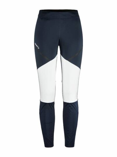 CRAFT NOR Nordic Ski Club Tights Dame Blaze/White