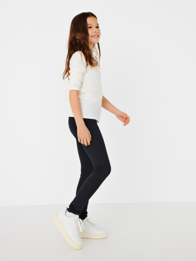 Kids Only Emili Brushed Leggings Swt Sort 110/116