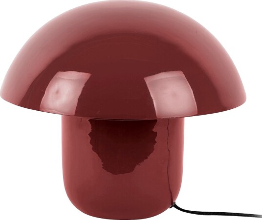 Leitmotiv Bordlampe Fat Mushroom Rød Bordlamper