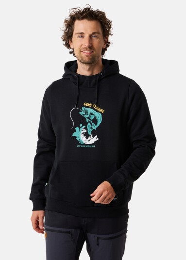 Swedemount Forest Hood Black Fish S Hoodies Swedemount Forest Hood Black Fish S Hoodies
