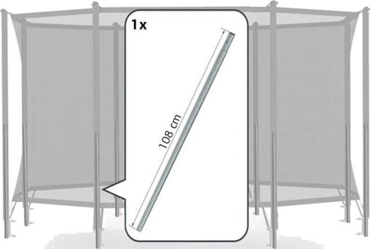 BERG Toys Comfort Lower Tube 108cm Nedre Stolpe .02/.03 Versjon